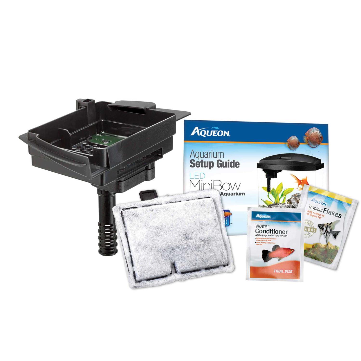 Aqueon LED MiniBow SmartClean Aquarium Kit - Image 3