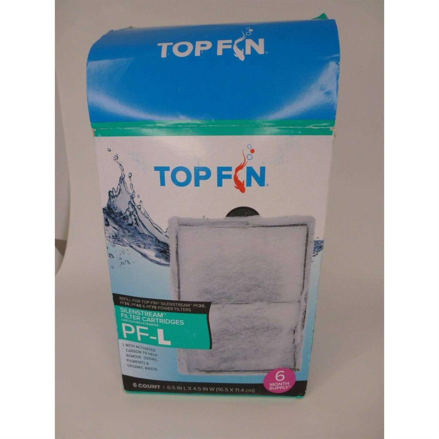 Top Fin Silenstream PF-L Refill Pf30, Pf40 And Pf75 Power Filters 6.5in X - Image 5
