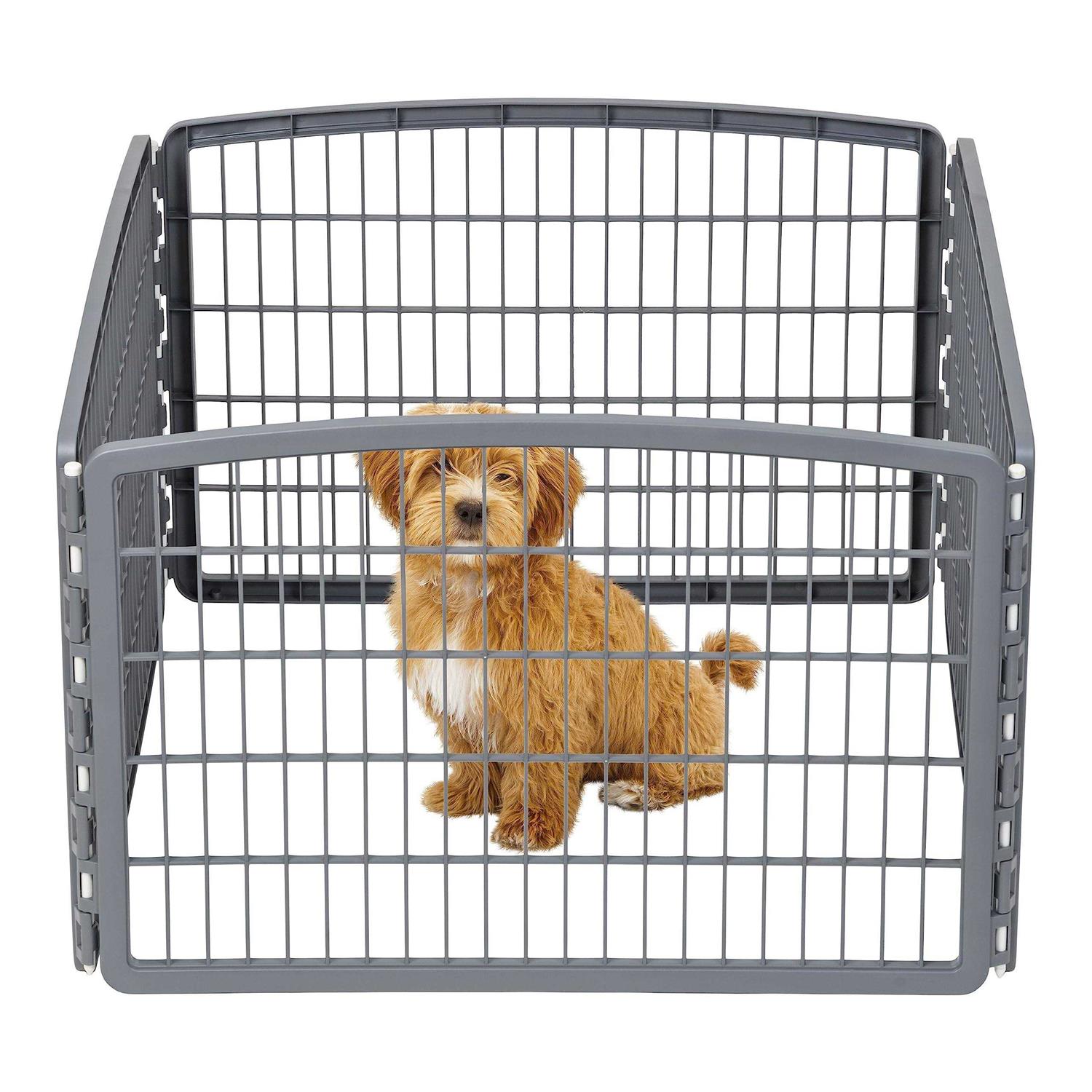 Iris Exercise 4-Panel Pet Playpen without Door - Image 4