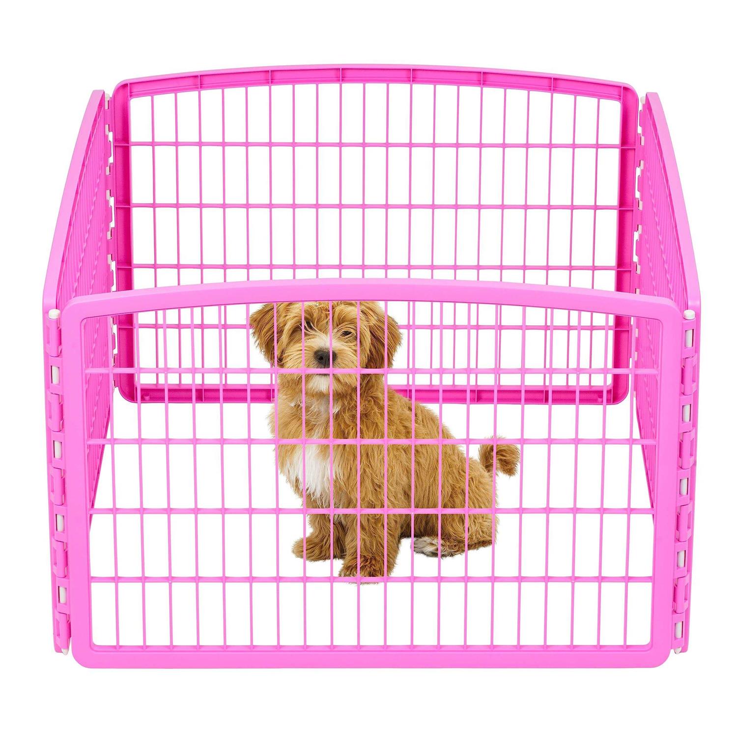 Iris Exercise 4-Panel Pet Playpen without Door - Image 4