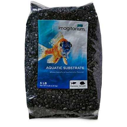Imagitarium Frosted Black Aquarium Gravel Substrate - Image 3