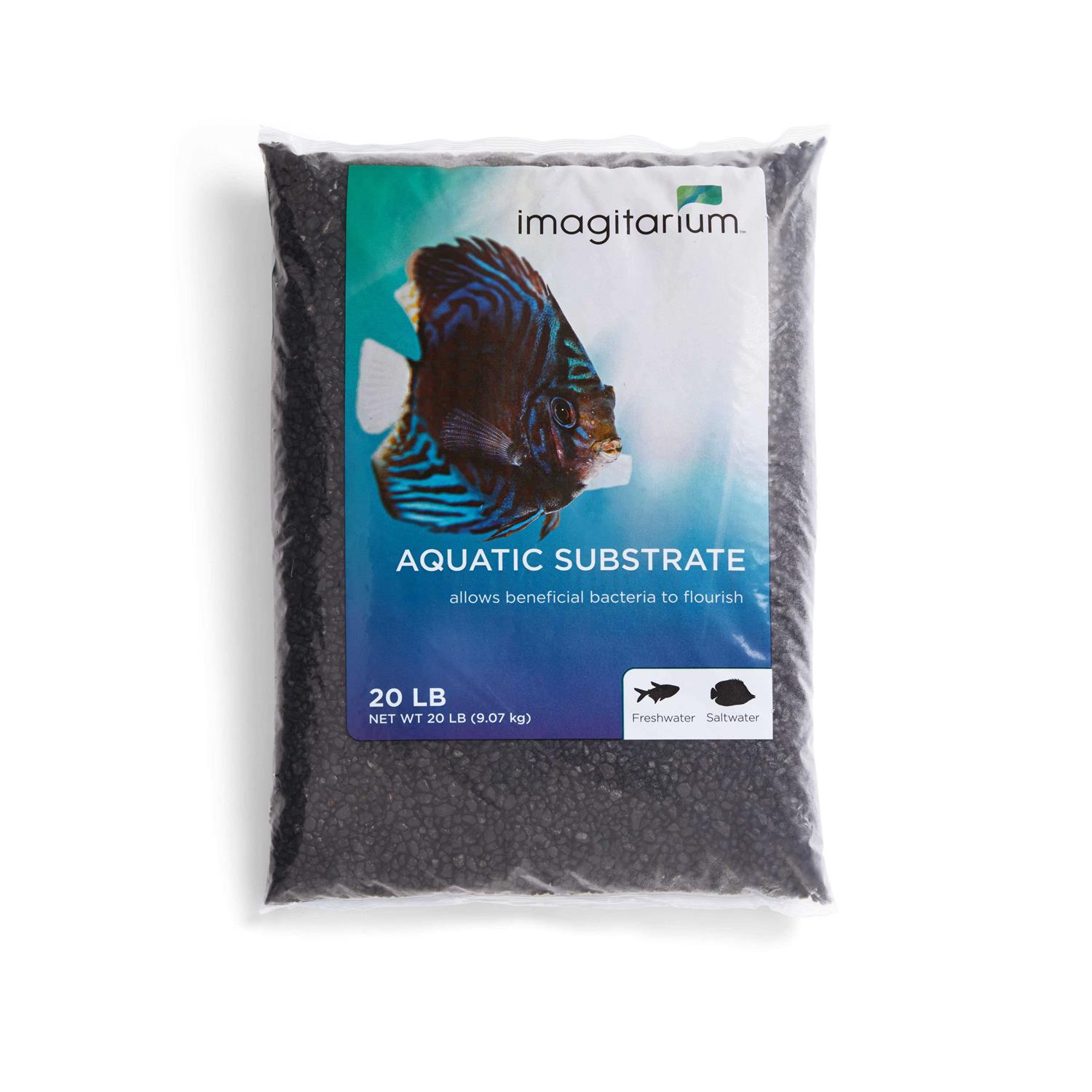 Imagitarium Frosted Black Aquarium Gravel Substrate - Image 4