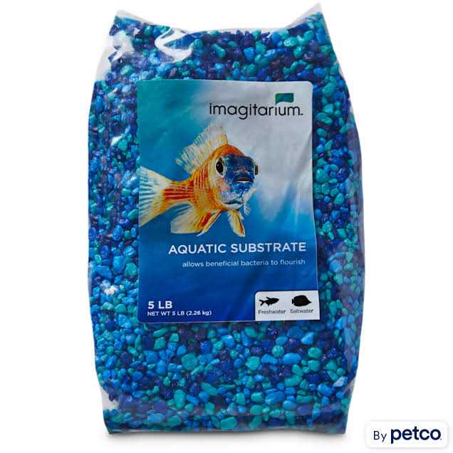 Imagitarium Frosted Black Aquarium Gravel Substrate - Image 5