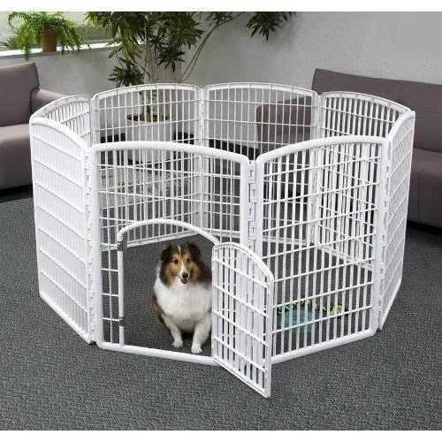 Iris Exercise 8-Panel Pet Playpen with Door - Image 3