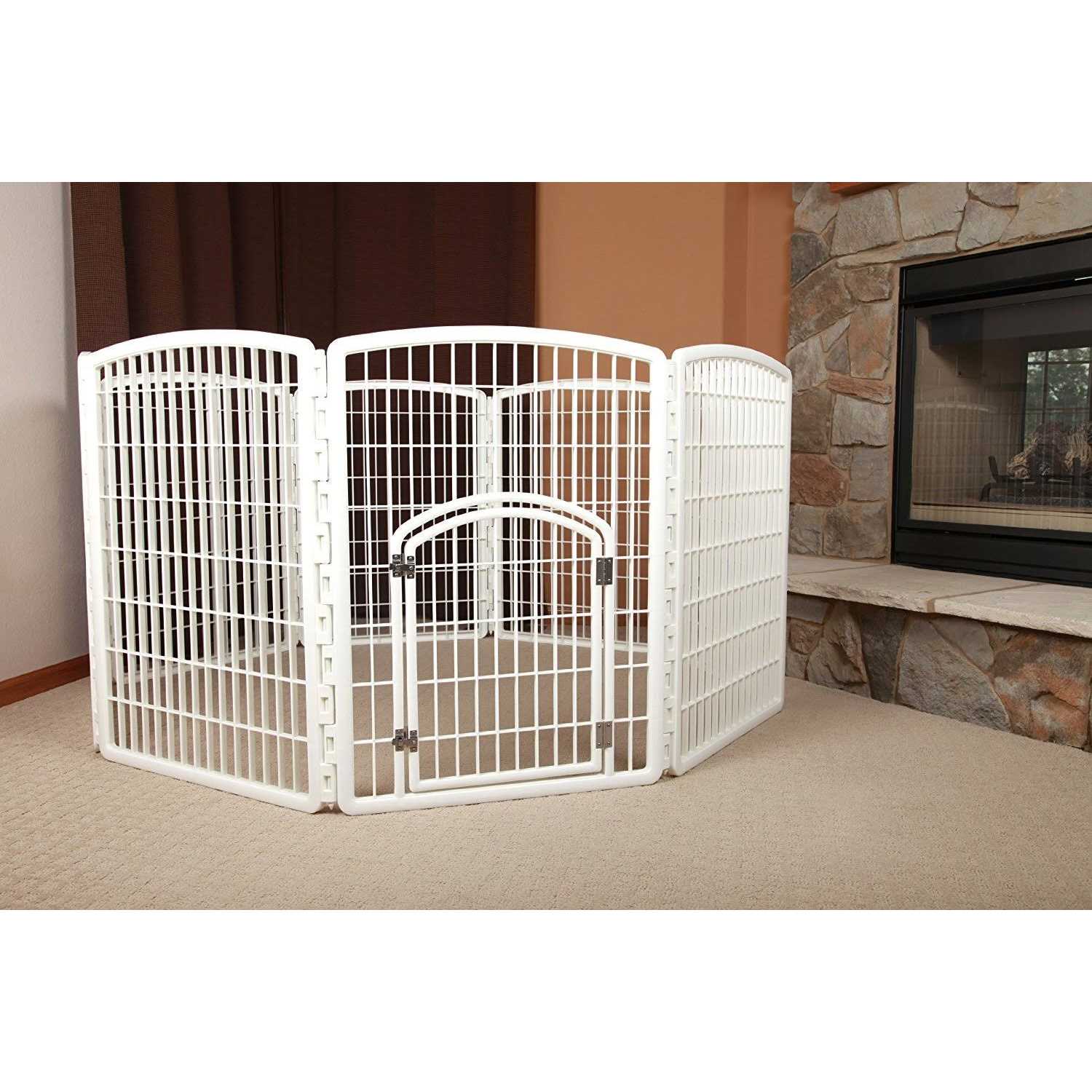 Iris Exercise 8-Panel Pet Playpen with Door - Image 4