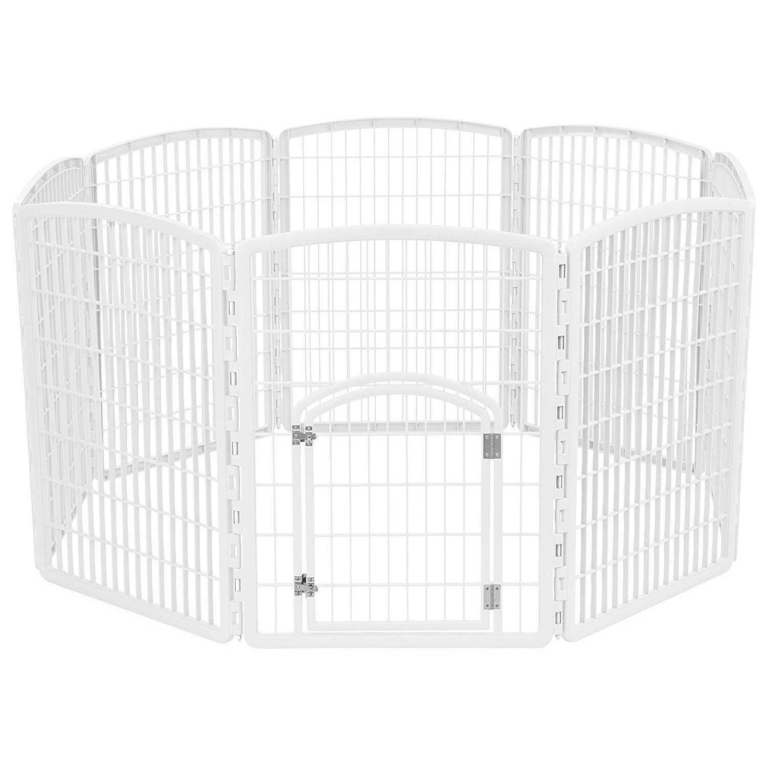 Iris Exercise 8-Panel Pet Playpen with Door - Image 5