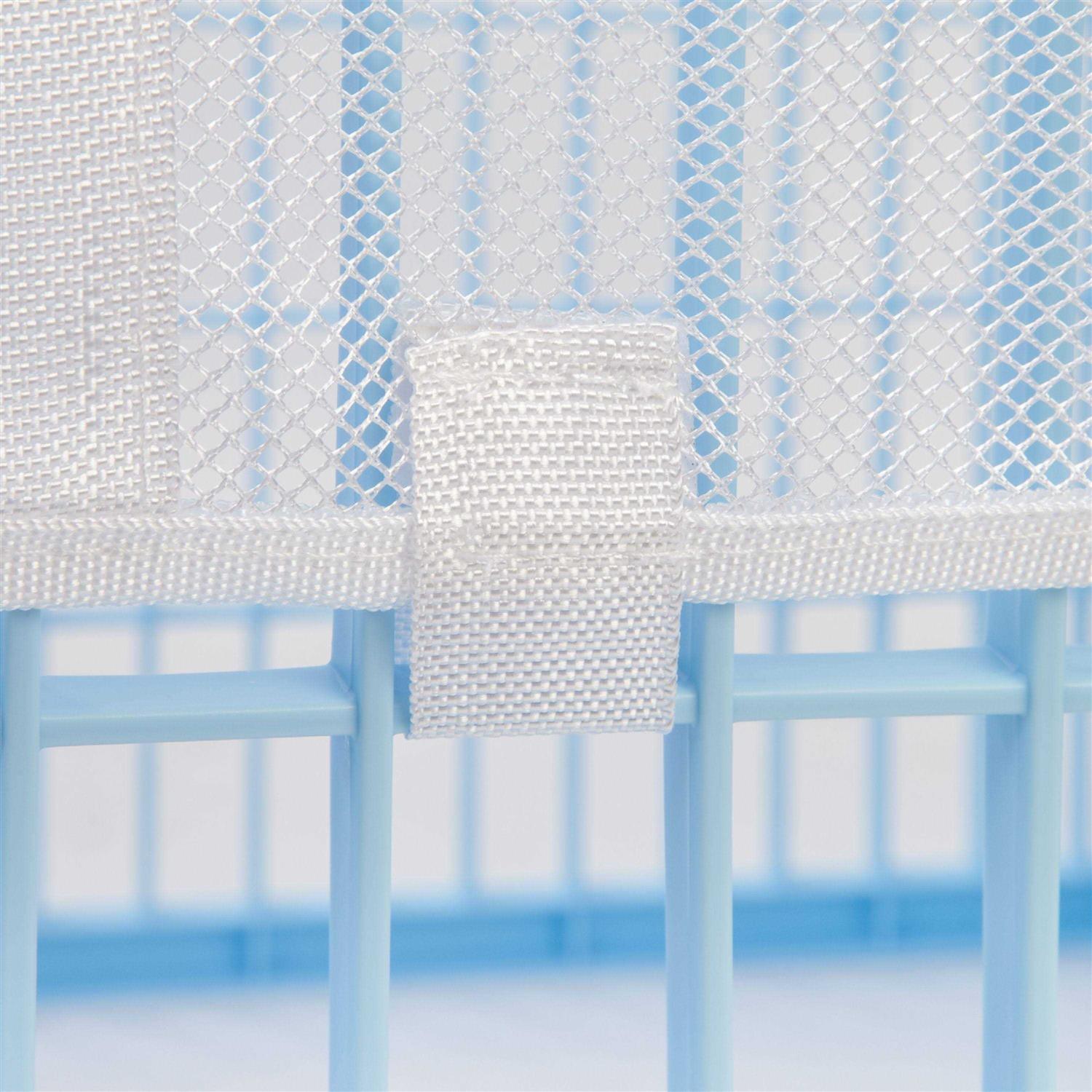 Iris USA 24'' 4-Panel Exercise Pet Playpen Mesh Roof - Image 4