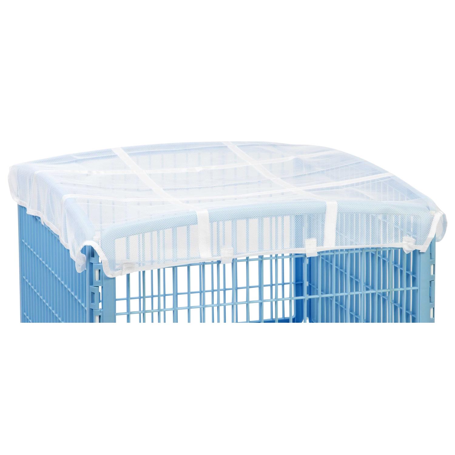 Iris USA 24'' 4-Panel Exercise Pet Playpen Mesh Roof - Image 5