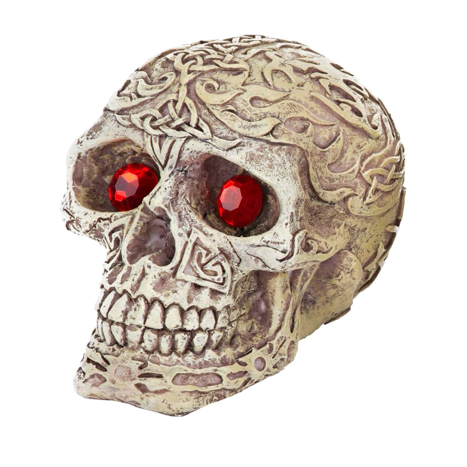 Penn Plax Deco-Replicas Skull Gazer Ornament Assorted Styles - Image 5