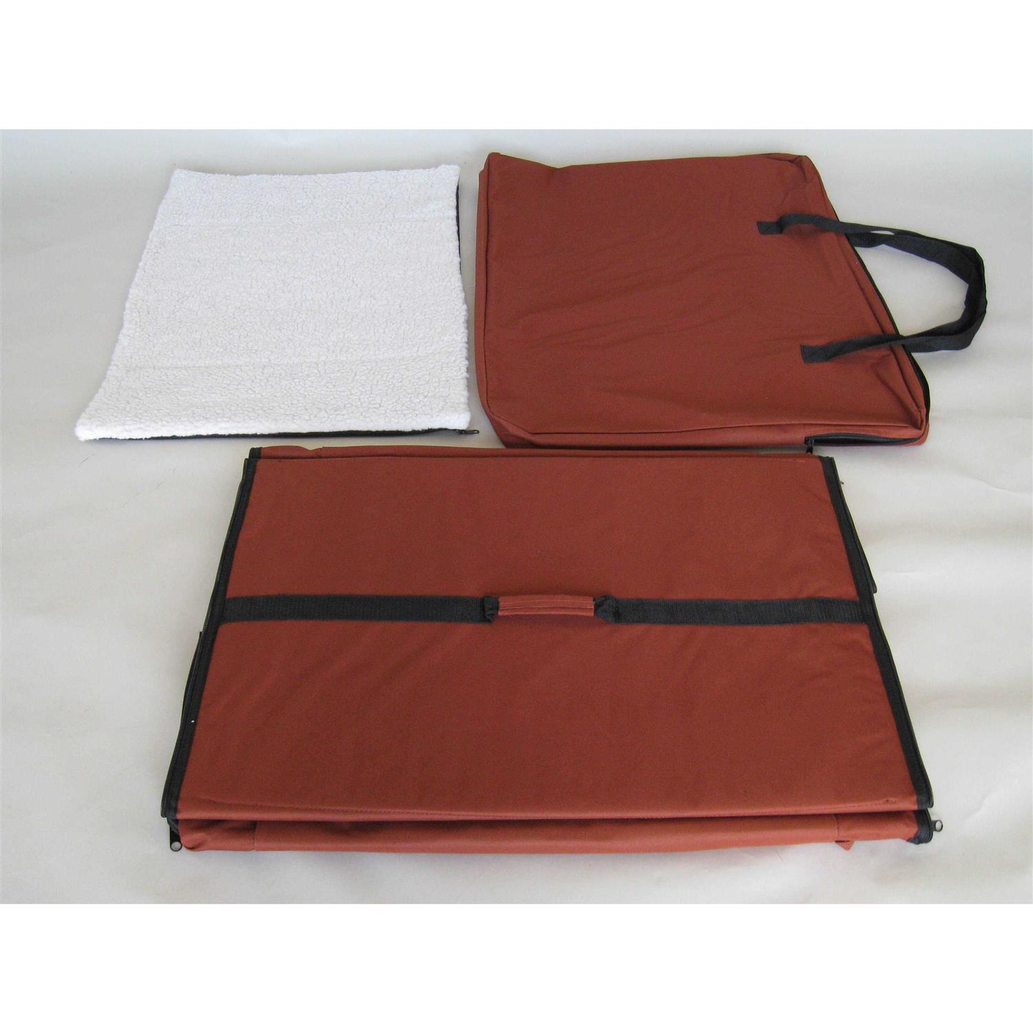 Go Pet Club Ab18 18 in. Brown Soft Dog Crate - Image 3