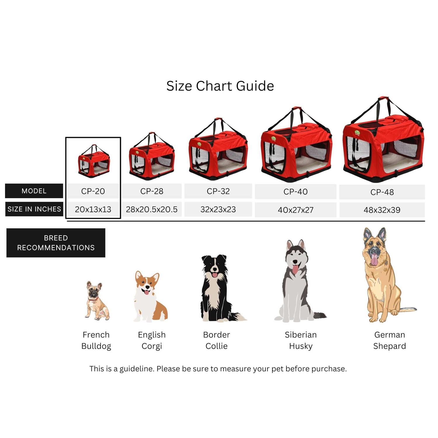 Go Pet Club Foldable Soft Crate Pet Carrier - Image 3