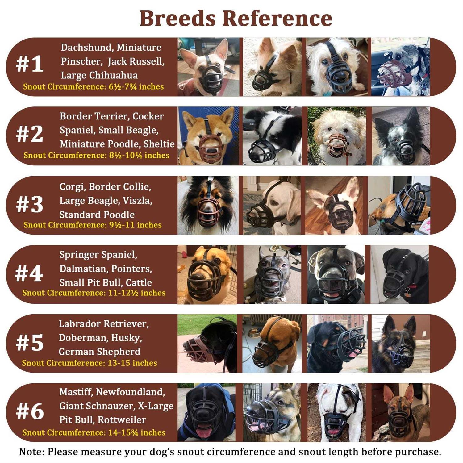 Mayerzon Dog Muzzle, Basket Breathable Silicone Dog Muzzle for Anti-Barking and Anti-Chewing - Image 5