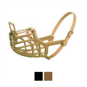 OmniPet Leather Brothers Italian Basket Dog Muzzle - Image 3