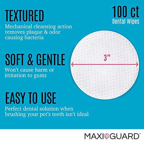 Maxi-Guard Dental Cleansing Wipes for dogs, cats, horses and companion Animals - Image 3
