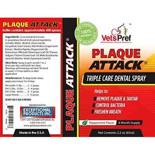 Plaque Attack Pet Dental Spray - Image 5