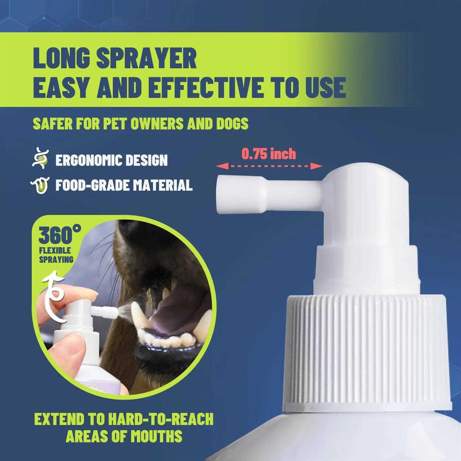 HICC PET Dog Cat Oral Care Spray 5.1 Oz - Image 4