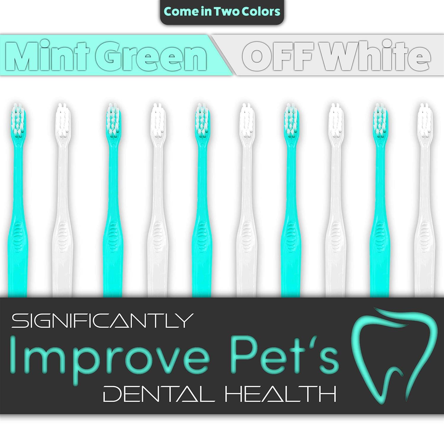 H&H Pets Dog Toothbrushes from Large to Small Best Professional Dog Cat Toothbrush Series with Many Design & Size - Image 3