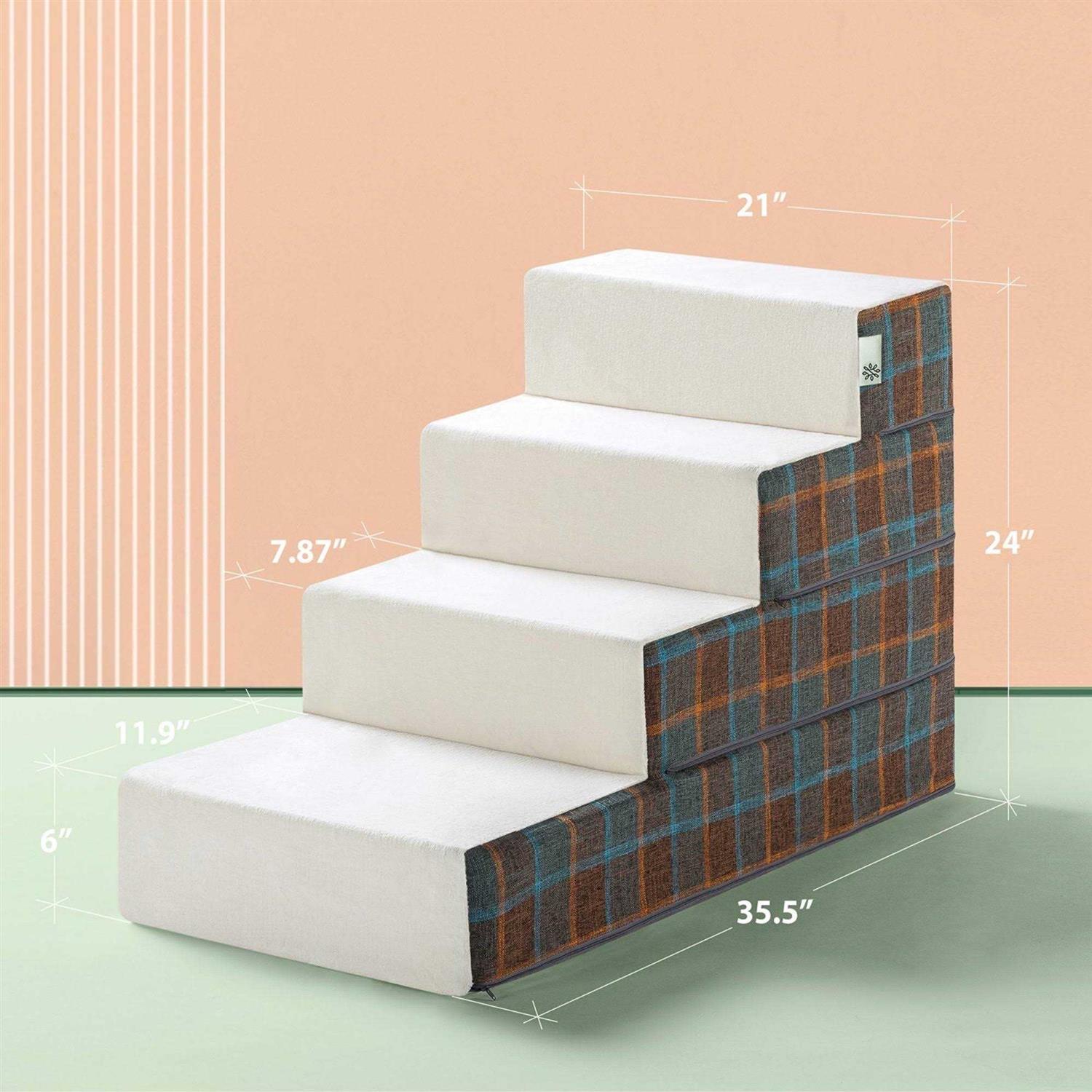 Zinus Blue Pet Stairs - Image 4