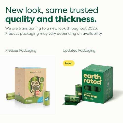 Earth Rated Dog Poop Bags, Guaranteed Leak Proof and Extra Thick Waste Dogs - Image 5