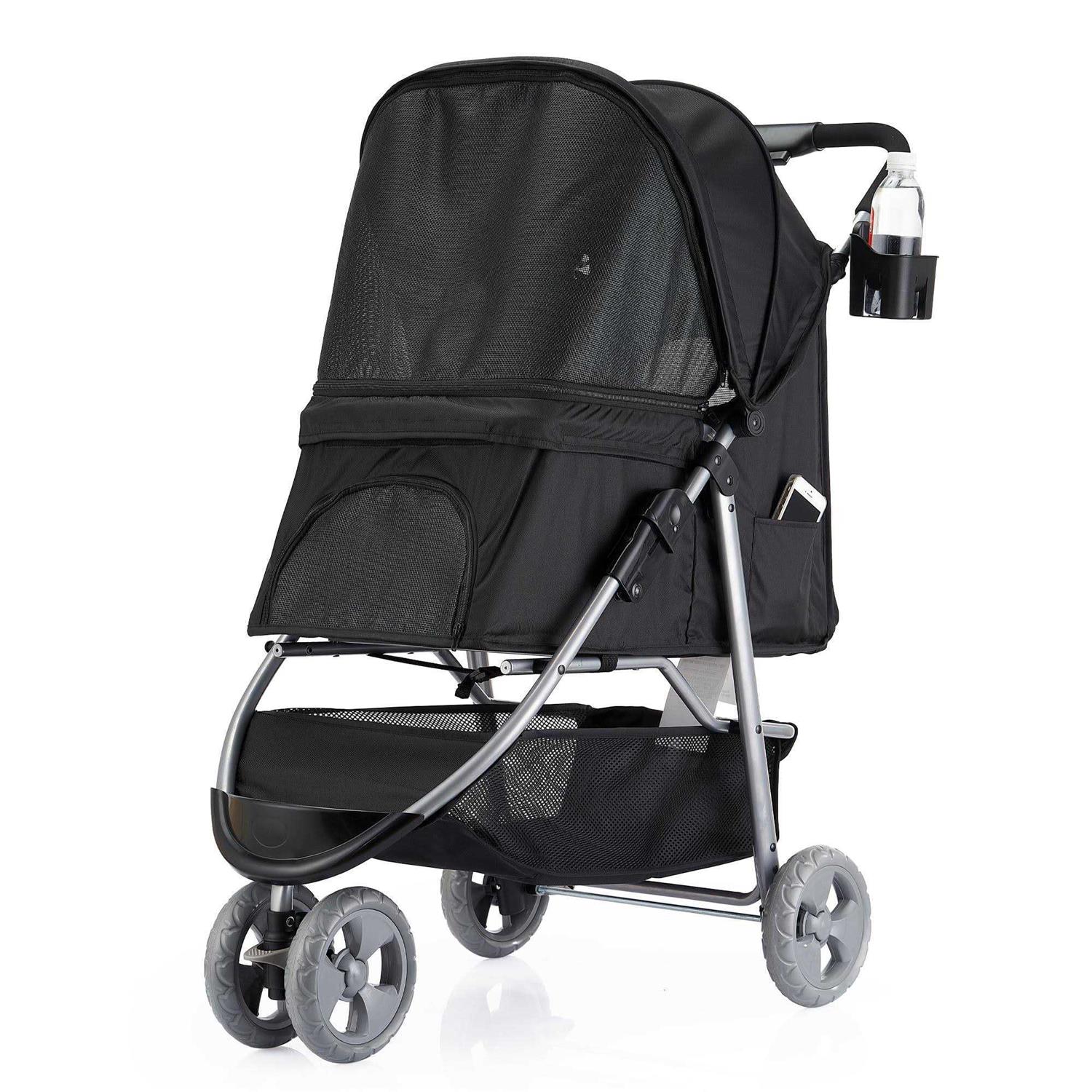 Favonius poupee 3 Wheel Pet Strollers for Small Medium Dogs & Cats - Image 3