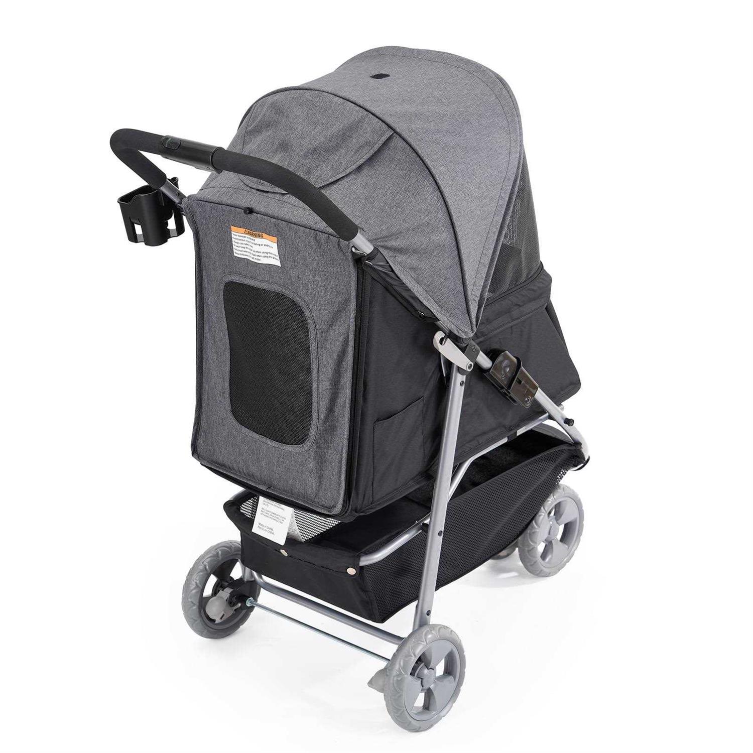 Favonius poupee 3 Wheel Pet Strollers for Small Medium Dogs & Cats - Image 5