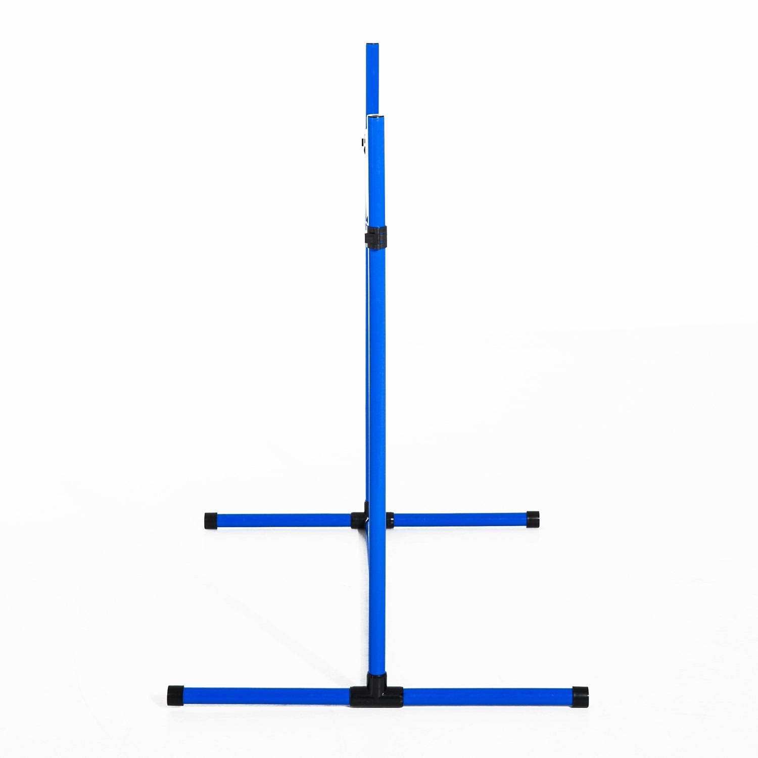 Pawhut 4 Piece Dog Agility Equipment with Adjustable Height Jump Bars - Image 4