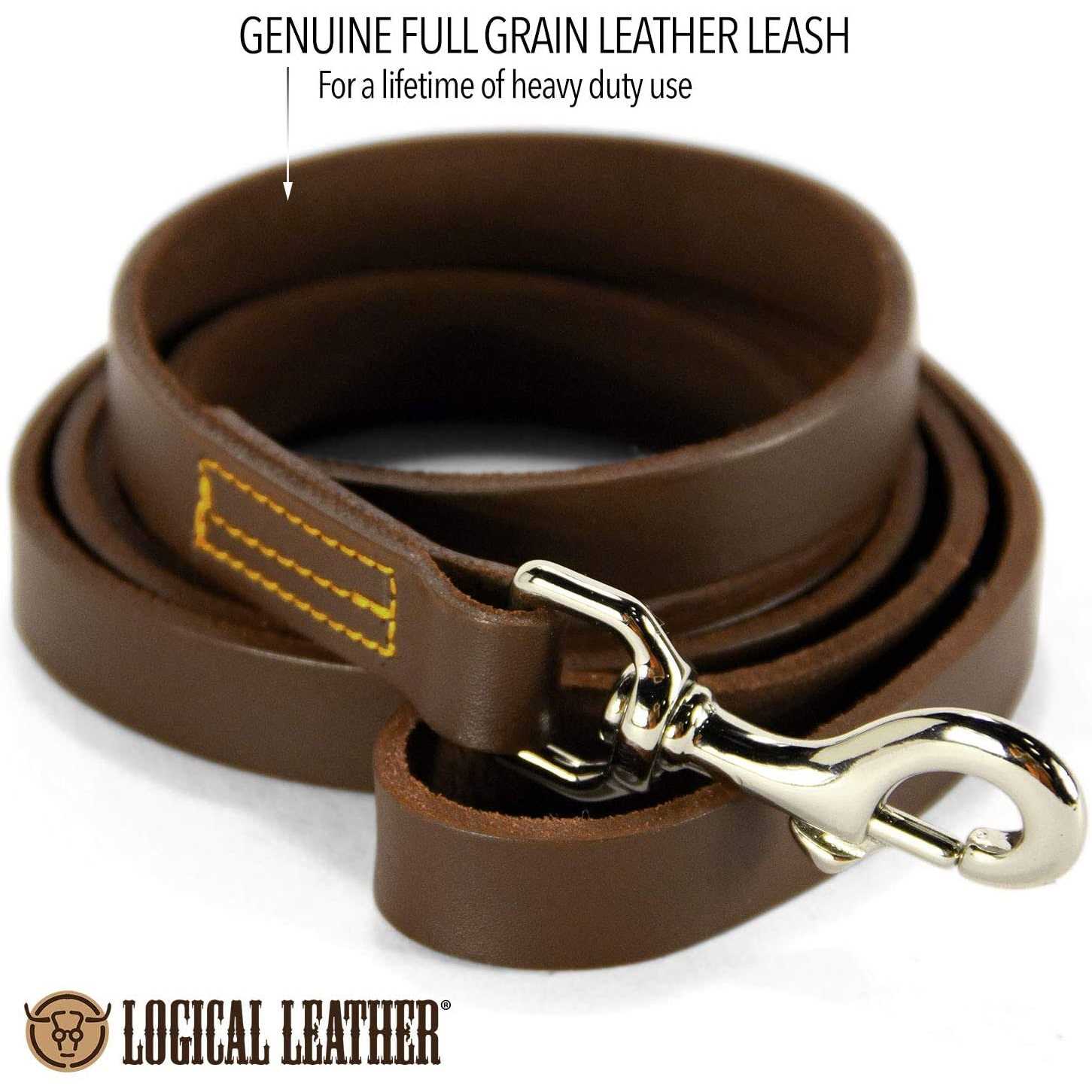Logical Leather Dog Leash Best for Training - Image 4