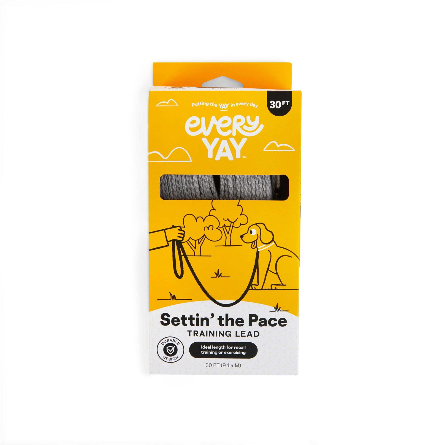 EveryYay Settin' the Pace Adjustable Recall Training 5/8 Dog Lead - Image 3