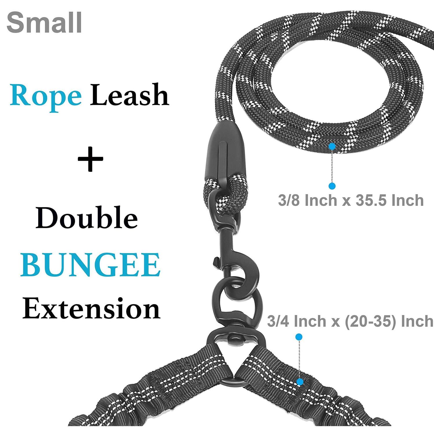 iYoShop Double Dog Leash 360 Swivel No Tangle Dual Dog Walking Leash - Image 4