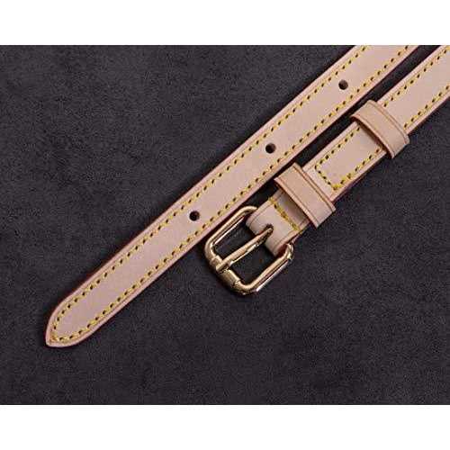 seventeenzone Vachetta Leather Adjustable Crossbody Strap for Small Bags Pochette Mini NM Eva Favorite PM MM Nano Speedy - Image 4