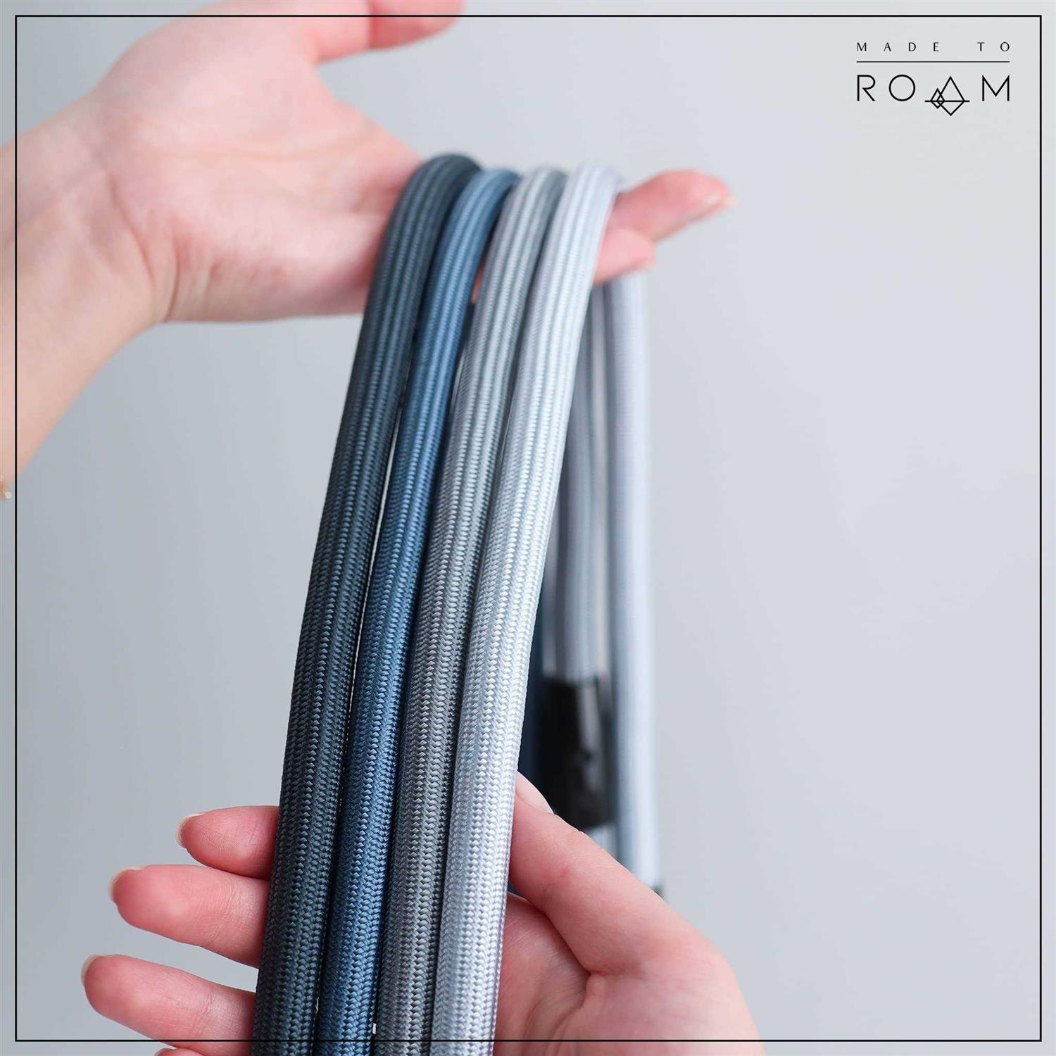 MADE TO ROAM Premium Everyday Leash Ultra Soft Dog Leash with Aviation Aluminum Carabiner for Small - Image 4