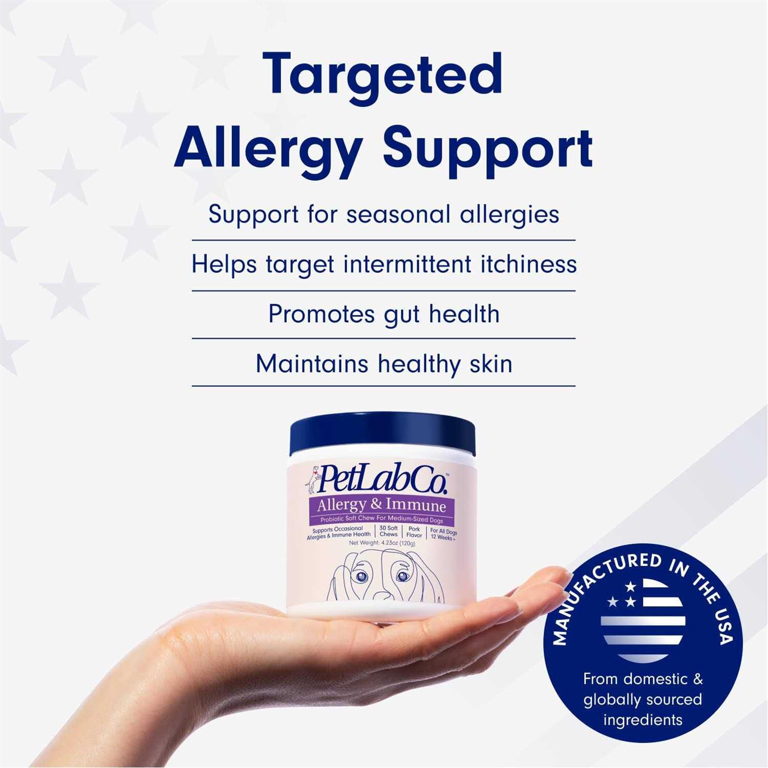 PetLab Co. Allergy & Immune Support Your Pup with Seasonal Allergies - Image 4