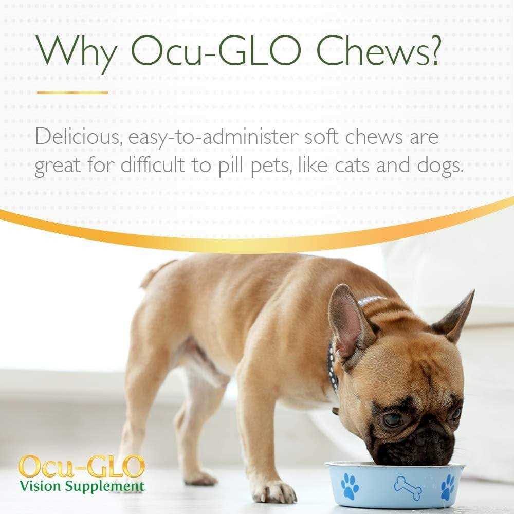 Ocu-GLO Vision Supplement Chewables for Small to Medium Dogs and Cats - Image 4