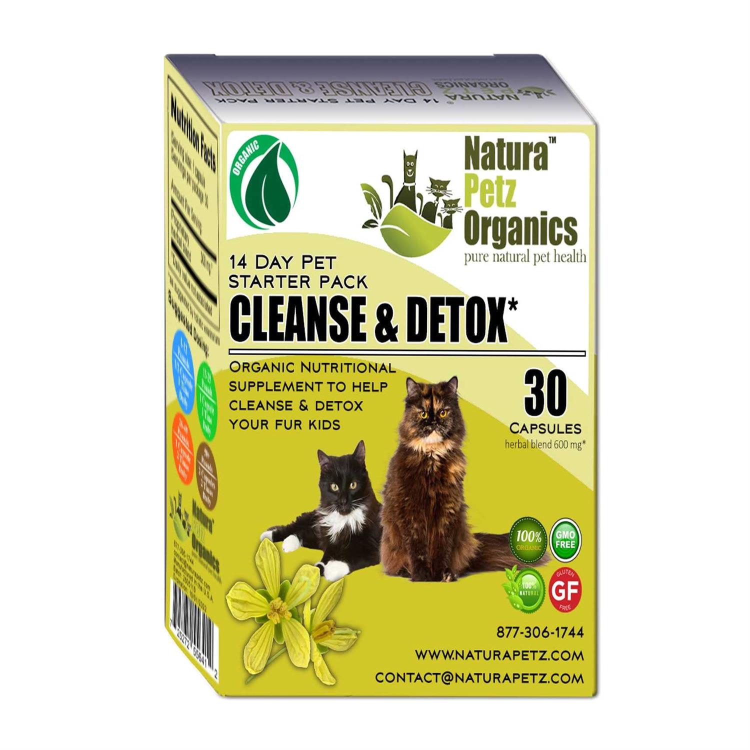 Natura Petz Organics Detox Starter Pack for Dogs Detox Starter Packs for Cat - Image 4