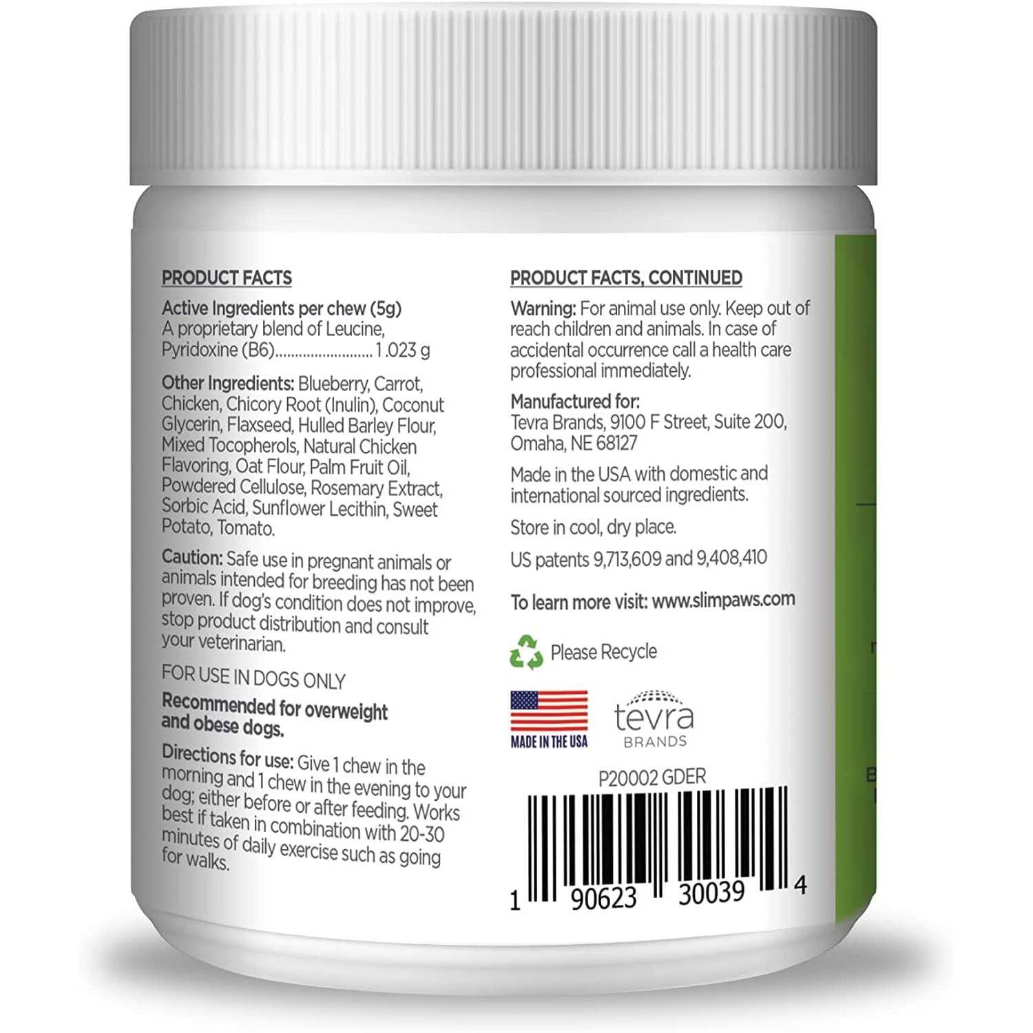 SlimPaws Weight Loss Soft Chews for Dogs 60 ct - Image 5