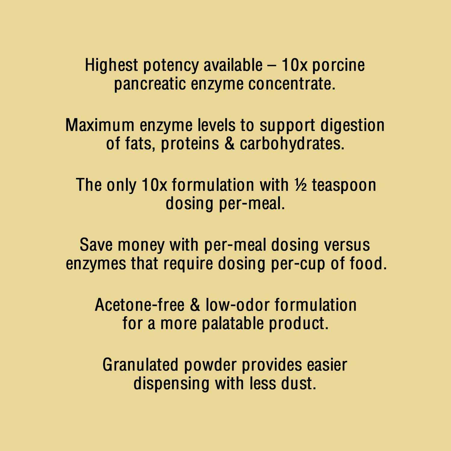 Pan-tenex 10x Digestive Enzymes for Dogs - Image 3