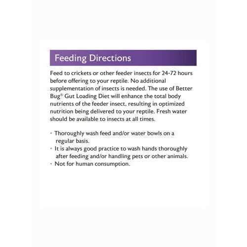Mazuri Better Bug Gut Loading Diet - Image 5