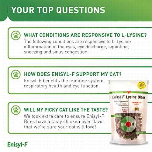 Vetoquinol Enisyl-F Lysine Bites L-Lysine Chews for Cats & Kittens - Image 3