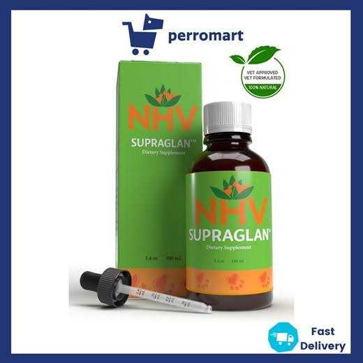 NHV Supraglan Natural Herbal Support for Adrenal Dysfunction Cushing's and Addison's Disorders in Dogs and Cats - Image 3