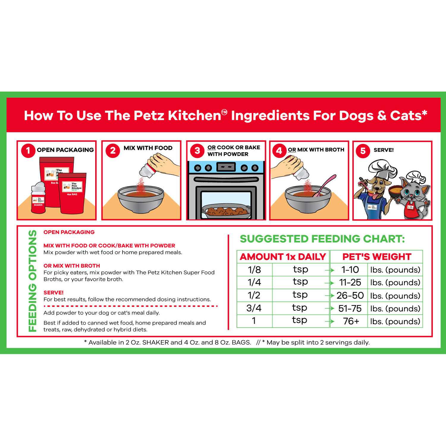 The Petz Kitchen Chanca Piedra Powder Dog & Cat Supplement - Image 4