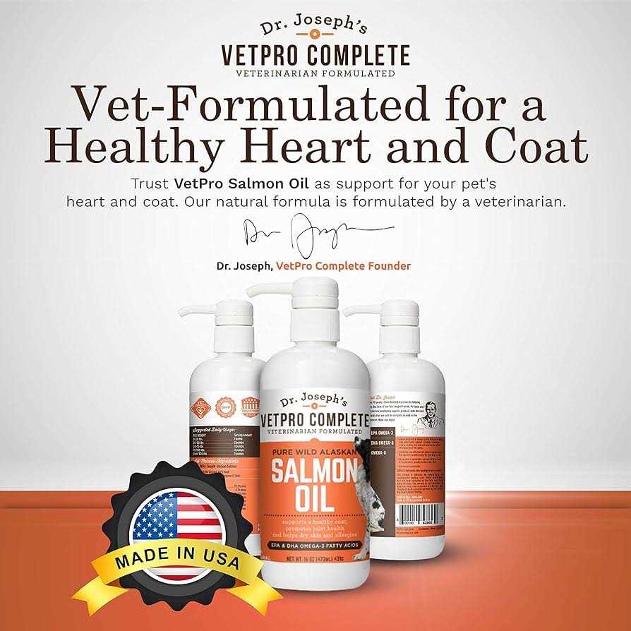 VetPro Complete VetPro 100% Pure Wild Alaskan Salmon Oil Supplement for Dogs & Cats 16 Ounces - Image 5