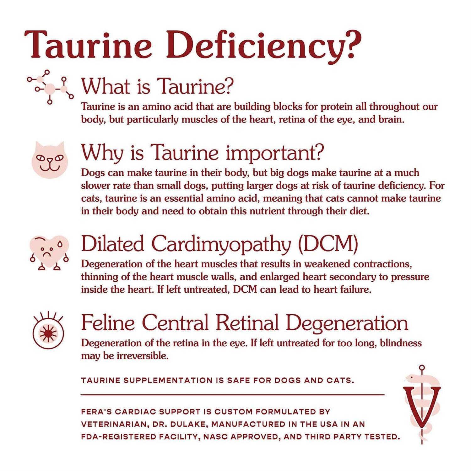 Fera Pet Organics Fera Pets Cardiac Support for Dogs + Cats - Image 5