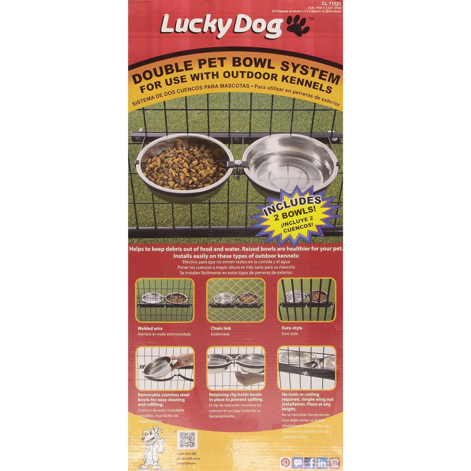 Lucky Dog Static 2-Bowl System - Image 5