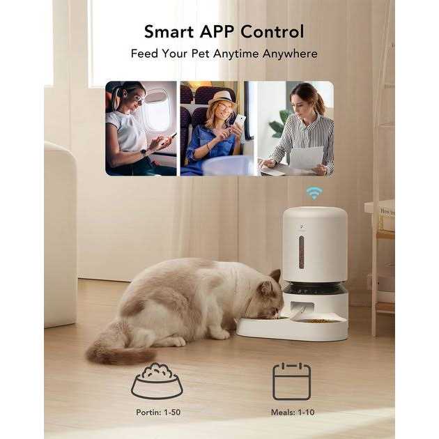 PETLIBRO Granary WIFI 2.4g & 5G Automatic Two Cat & Dog Feeder - Image 4