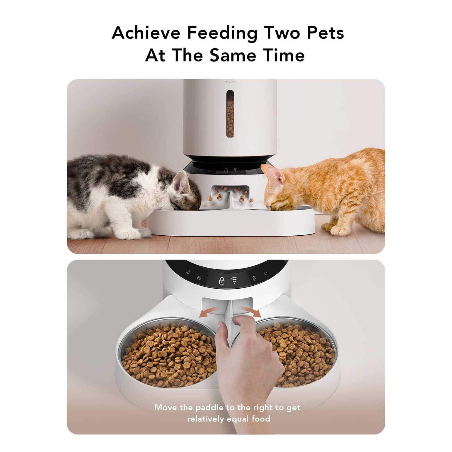 PETLIBRO Granary WIFI 2.4g & 5G Automatic Two Cat & Dog Feeder - Image 5