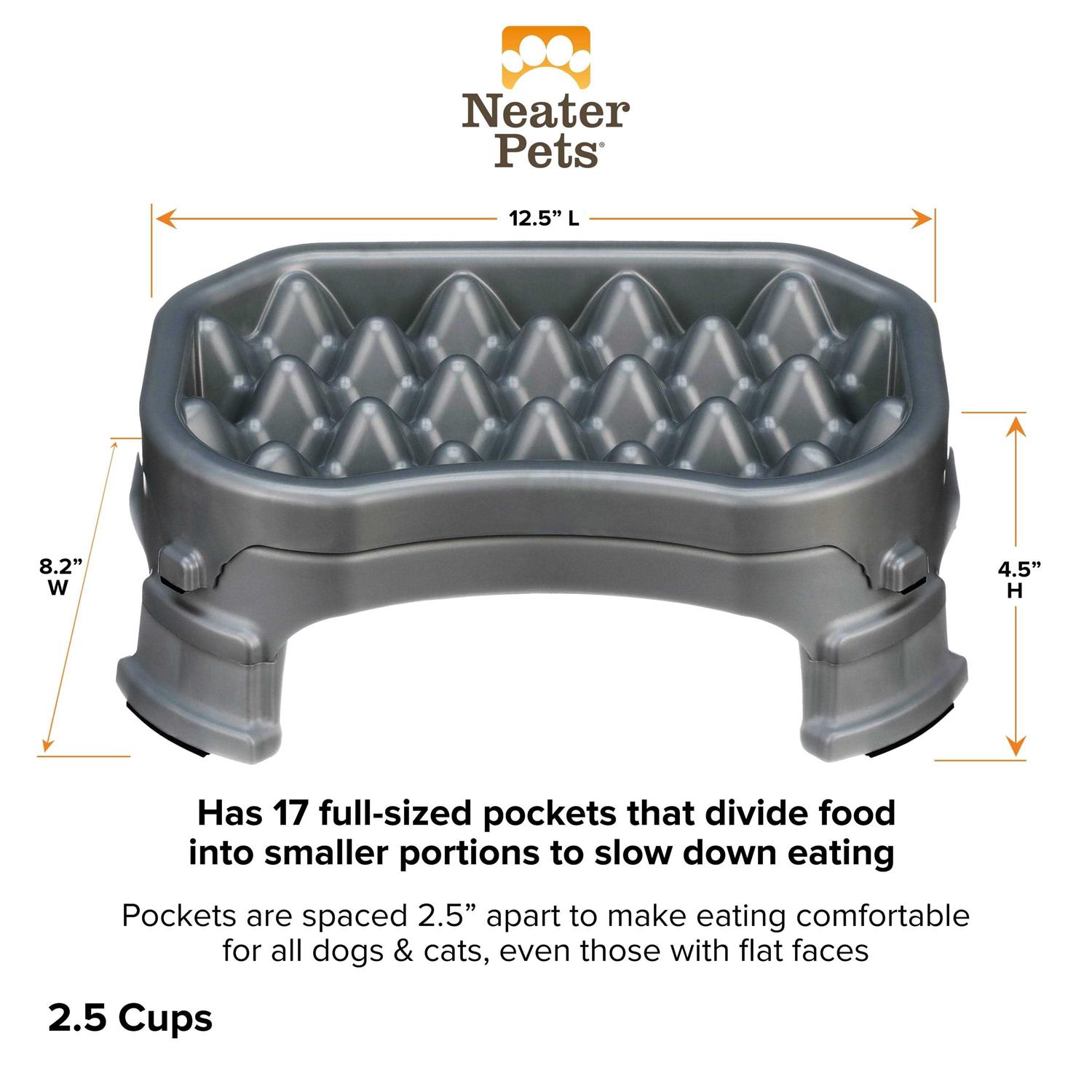 Neater Pet Brands Neater Raised Slow Feeder Dog Bowl - Image 3