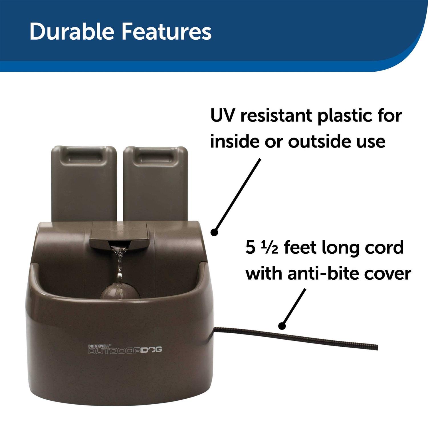 PetSafe Drinkwell Outdoor Dog Fountain - Image 5