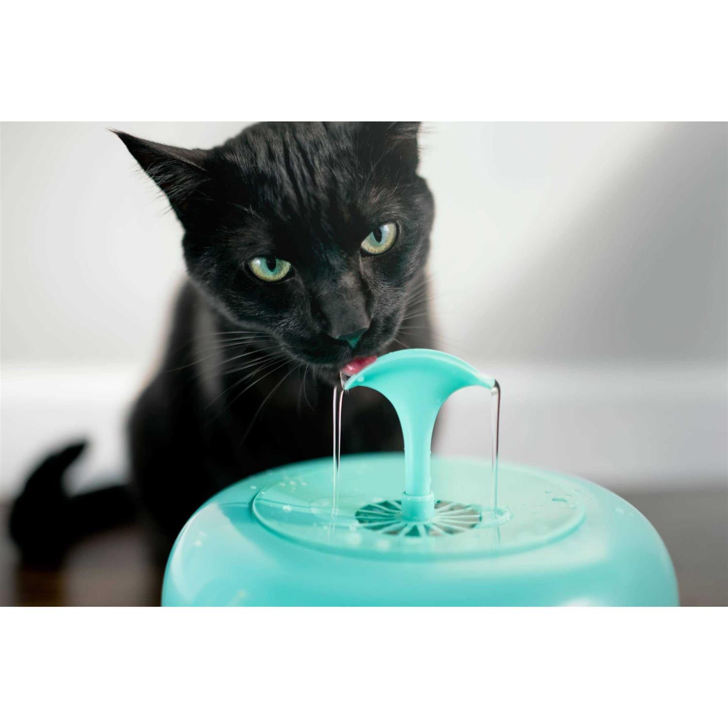 IntelliLeash PURRoducts Purrfect Water Fountain for Cats and Small Dogs with Premium 5-Layer Filter That Lasts Up To Two Months. Splash Free and Tip - Image 5