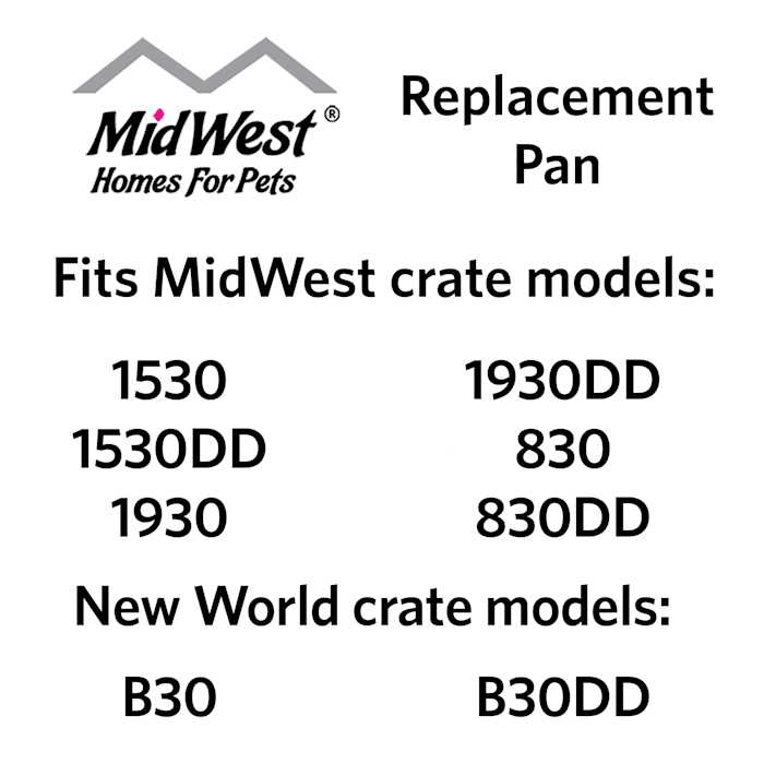 MidWest Replacement Crate Pan - Image 4