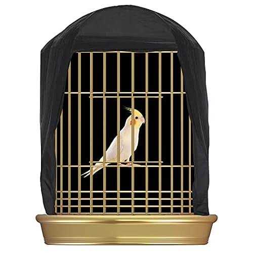 Penn-Plax Bird-Life Universal Fit Birdcage Cover Machine Washable & Breathable Fabric - Image 3